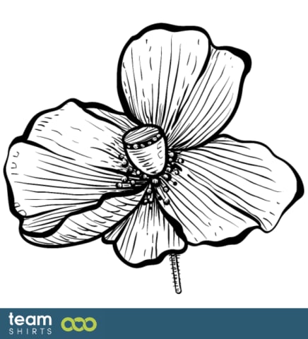 Vallmor blomma