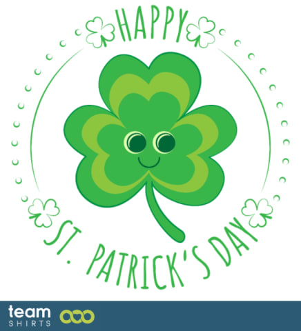 ANSC HappyStpatricksDay Clover Børn