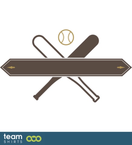 BASEBALL SYMBOL MIT TEXTFELD