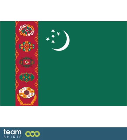 Flagg Turkmenistan