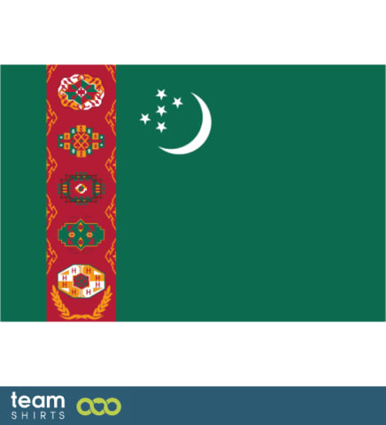 Flag Turkmenistan