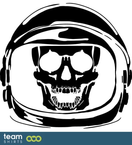 Astronaut Schädel