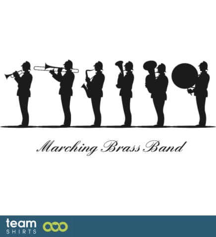 Marching brass band