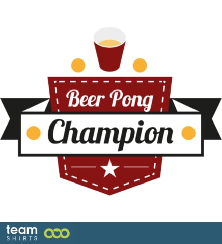 Beer pong champion