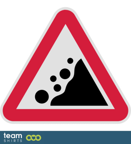 Signe des roches tombantes