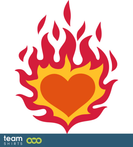 Brandend hart