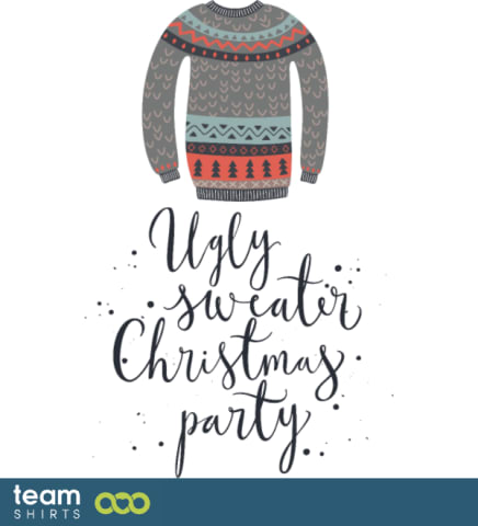 Hässliche Pullover Weihnachtsfeier