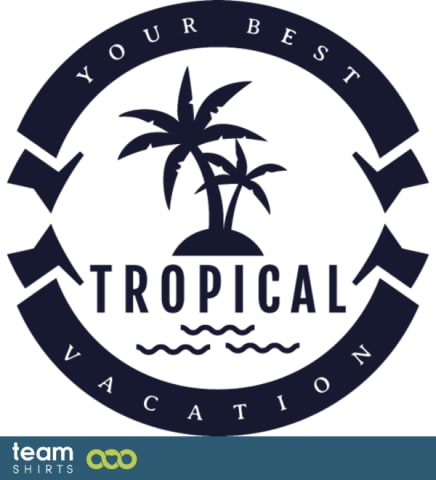 TROPICAL VACATION LOGO