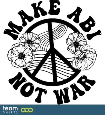 sansa MANW peace symbol DE black