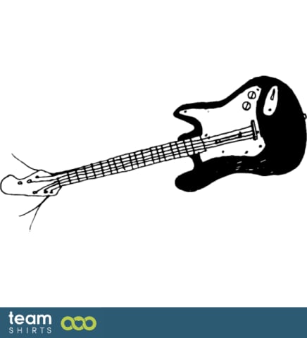 e guitar sketch vectorstock 1782075