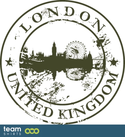 27 Stempel UnitedKingdom London UsedLook vectorsto