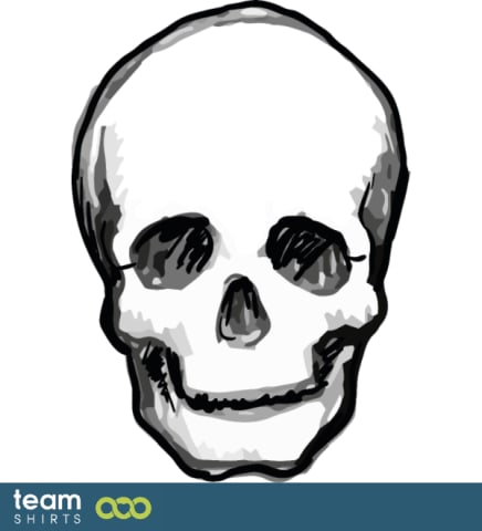 Menschlicher Schädel