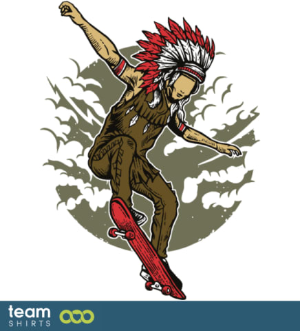Indisk Chief Skateboard