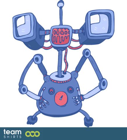 52 robot 57 png vectorstock 4842445