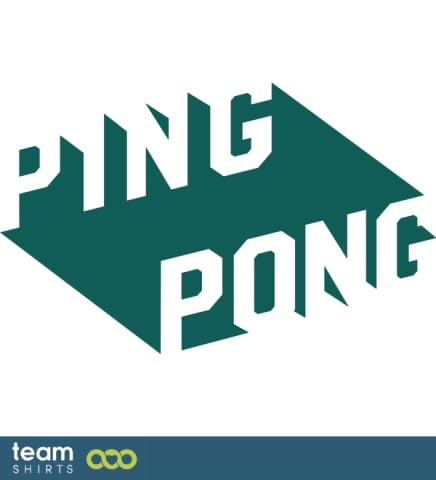Ping pong emblem
