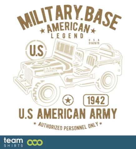 Amerikanischer Armee Jeep