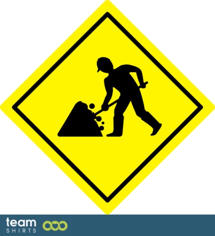 Traffic Sign Roadwork Construction