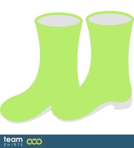 Gardening rubber boots