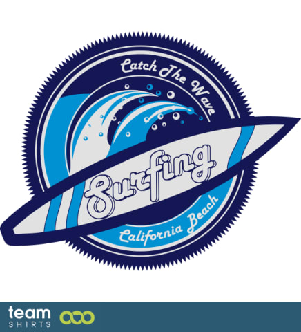 Surfing Label