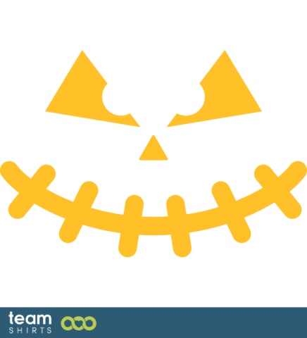 Halloween gresskar ansikt