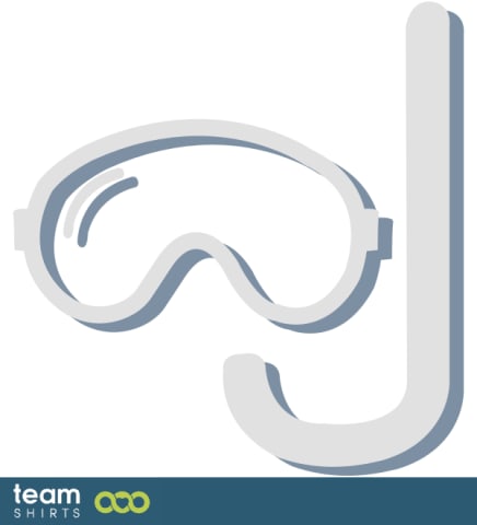 SCHNORCHEL UND BRILLE