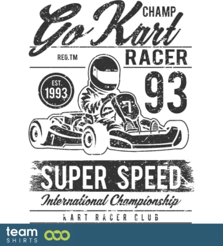 Go Kart Fahrer Design