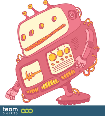 17 robot 24 png vectorstock 4842445