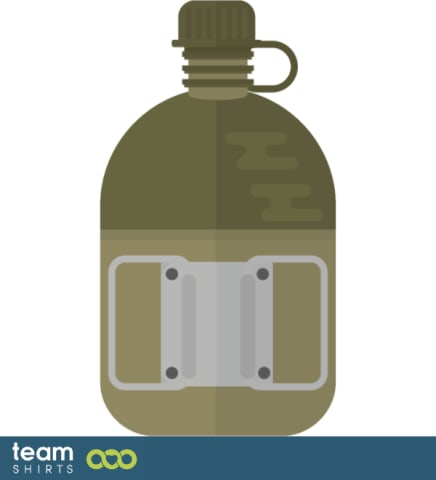 Bouteille de l'armée