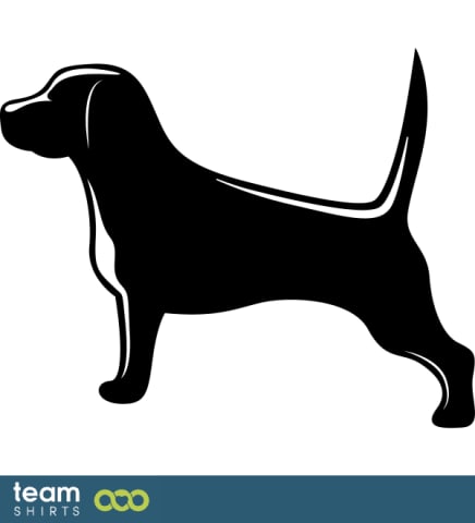 17 vecteur de chien de chasse stock 10083487