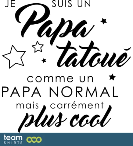 Papa tatoué