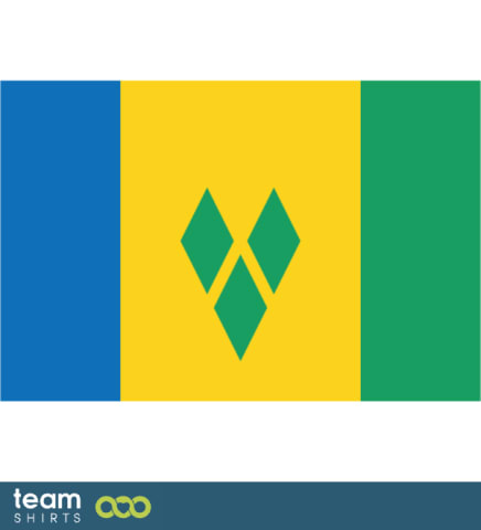 vlag saint vincent en de grenadines