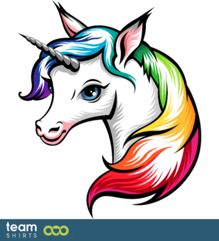 Regenbogen Einhorn