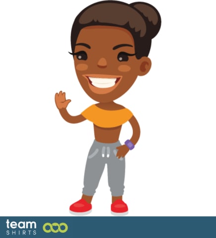 cartoon vrouw