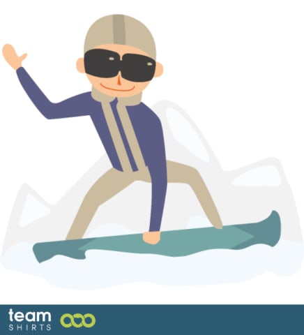 08 snowboard vectorstock 12292365