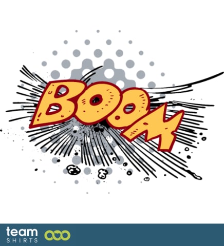 09 boom png vectorstock 458955
