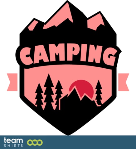 Camping embleem