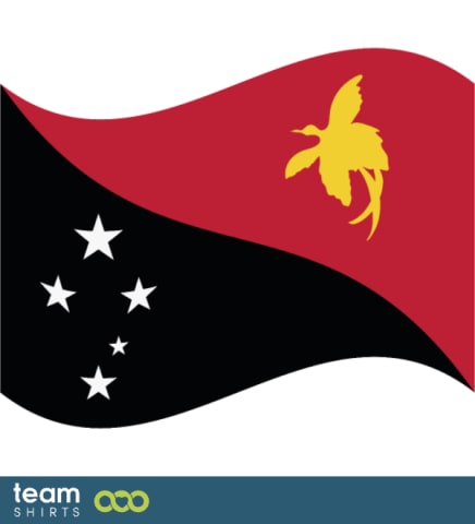 Flagge Papua Neuguinea
