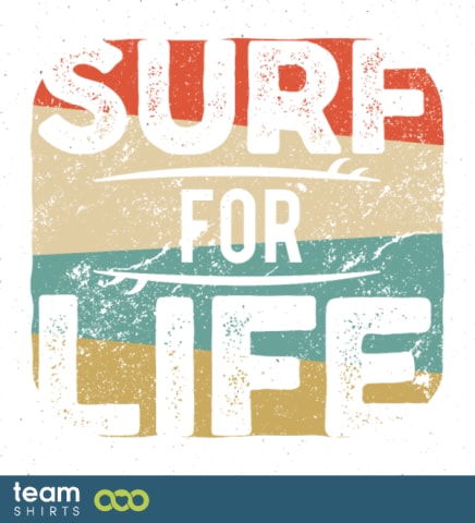 Surf für das Leben Grunge