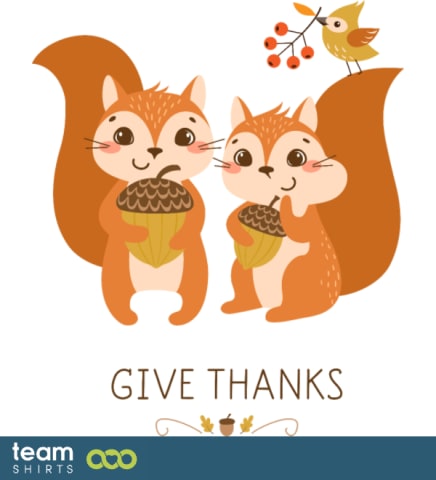 Thanksgiving Eekhoorns