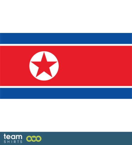 Flagga Nordkorea