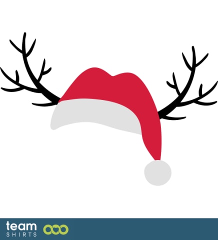 Kerstmis Antlers Kerstmuts