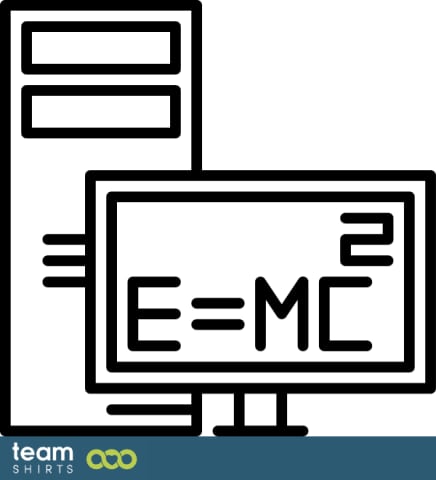06 computer einsteinformel ai vectorstock 646833