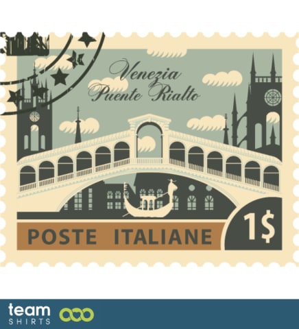 vectorstock 1952808BriefmarkeVenedigpng0899