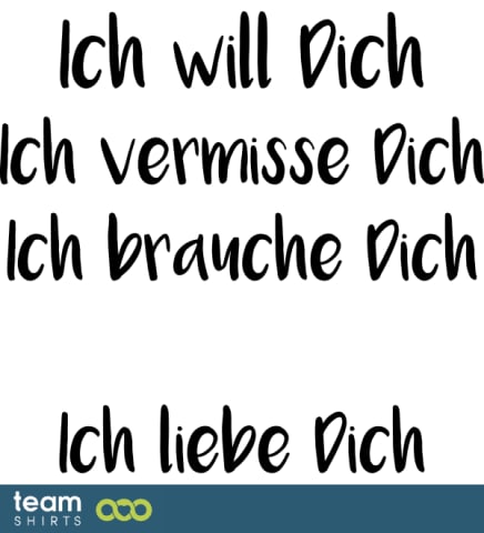 Ich liebe Dich