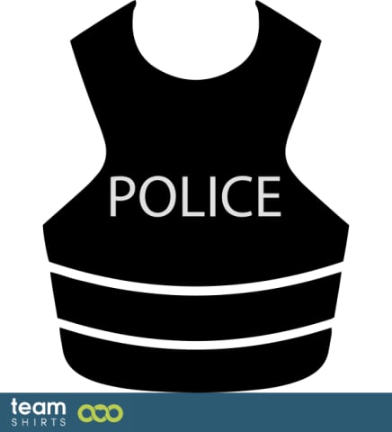 bullet proof vest 2 vectorstock 1188877
