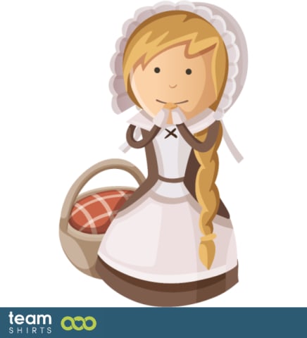 meisje van de pelgrim