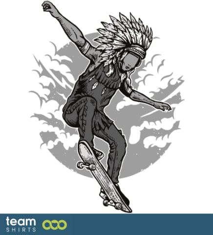 Indisk Chief Skateboard