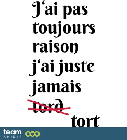 Jamais tort 3