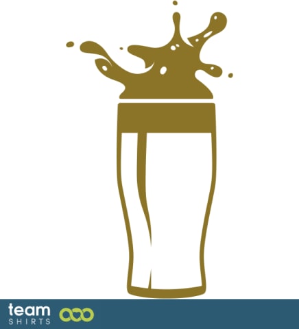 GLASS OF BEER DETAILED