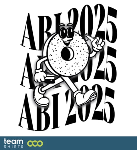 Munkki mit Text Abi2025black